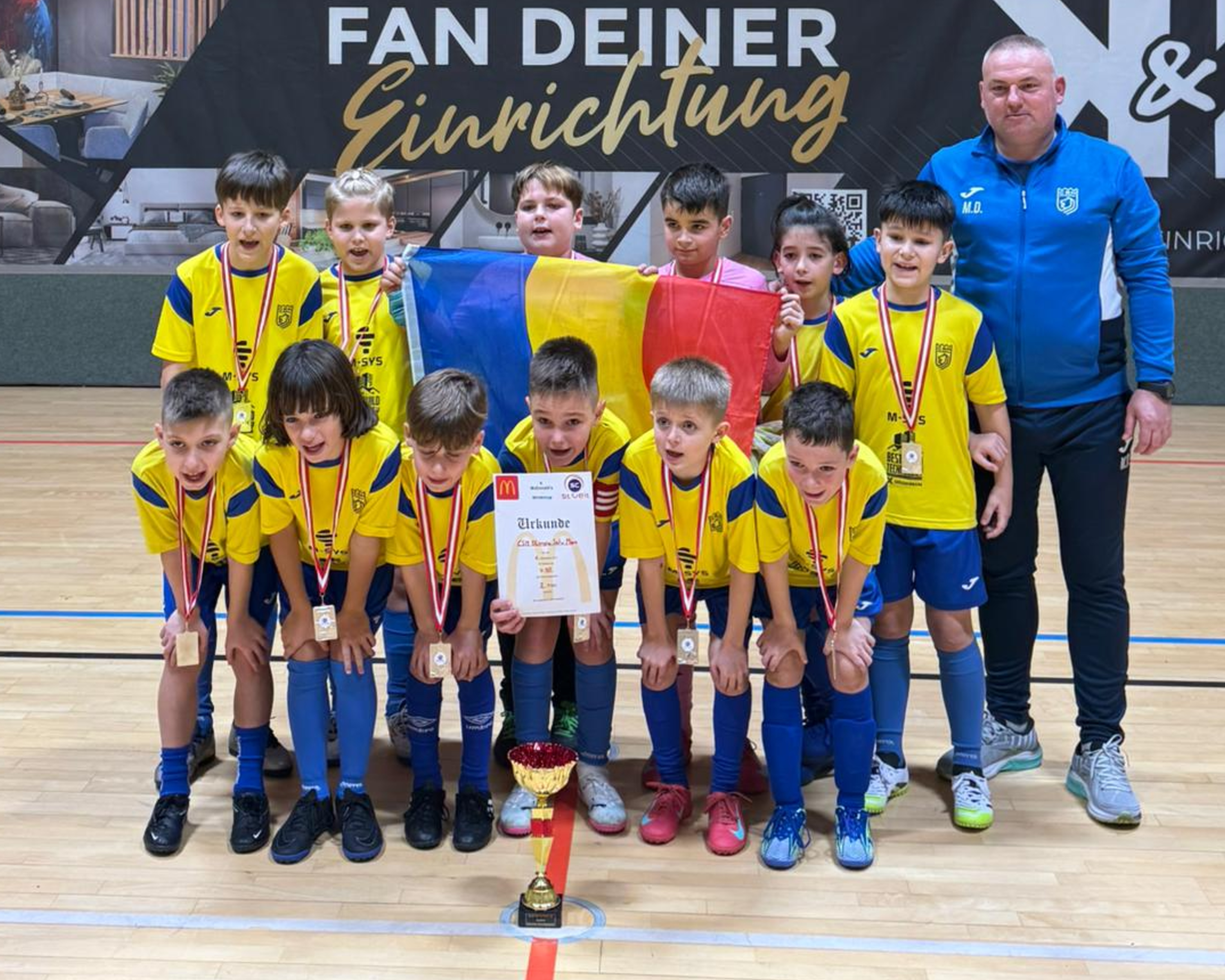 Medalie de argint pentru CSM Olimpia în Austria